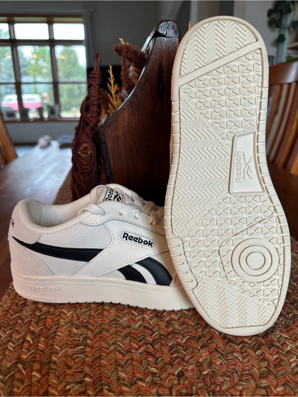Reebok Women’s Sneakers with Black Accents Low-Top